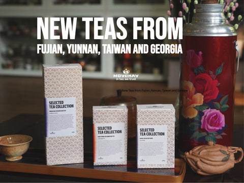Restock of Popular Collection & New Teas from Fujian, Yunnan, Taiwan and Georgia