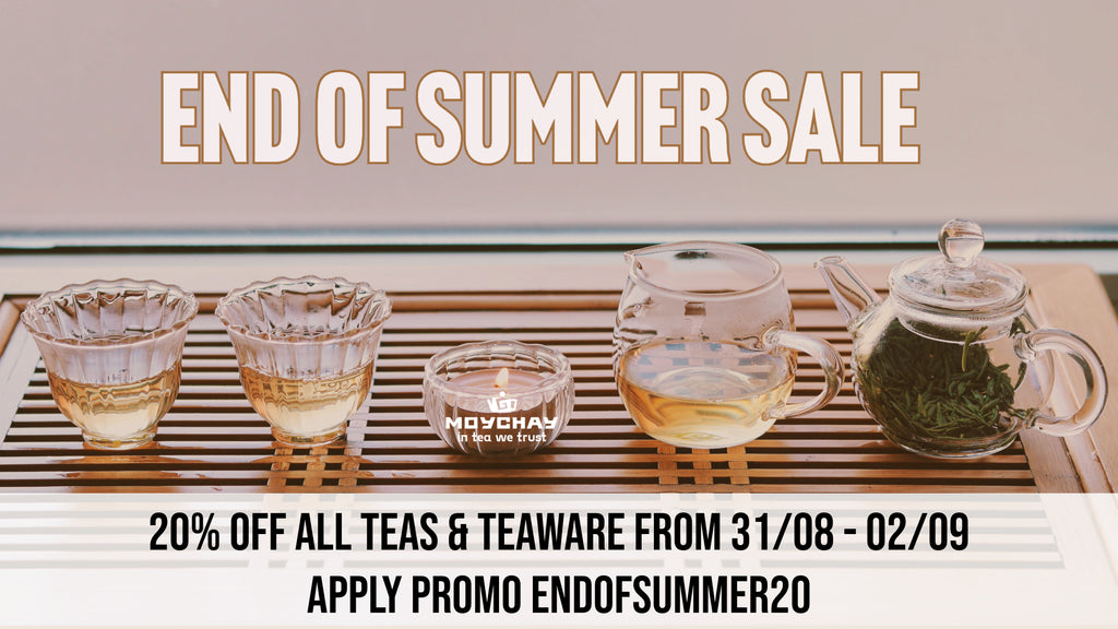 🌞 End of Summer Sale: 20% Off Teas and Teaware! 🍵