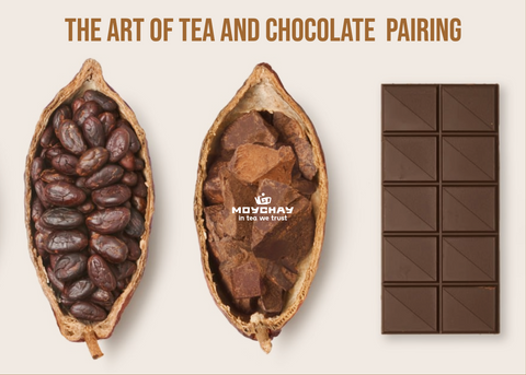 tea and chocolate pairing at moychay