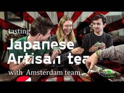 Japanese tea tasting. Moychay Tea Club Amsterdam.