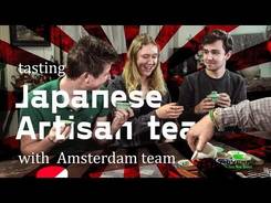 Japanese tea tasting. Moychay Tea Club Amsterdam.