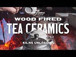 Moychay wood fired tea ceramics. Kilns unloading