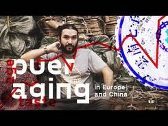 Aging puer tea in Europe and China