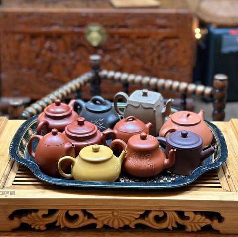 TRADITIONAL YIXING TEAPOT SHAPES