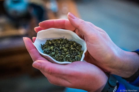 Large selection of oolong tea at Moychay.nl