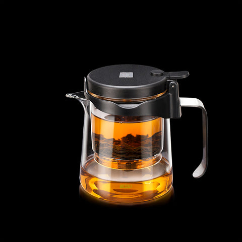Easy Gongfu Bonston Glass Tea Pot 350ml with Glass Infuser # 33212