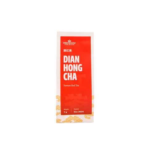 Black Tea DIAN HONG CHA, Chinese tea from Yunnan Province (Red Tea), 70g, 7g