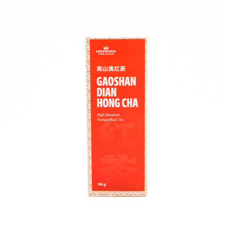 Black Tea GAOSHAN DIAN HONG CHA, Chinese tea from High Mountain in Yunnan Province (Red Tea), 90g