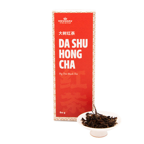 Black Tea DA SHU HONG CHA (Big Tree), Chinese tea from Jingmai Mountain, Yunnan Province (Red Tea), 60g