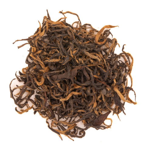 Black Tea Golden Bud, Jin Ya Hong Cha, Chinese tea from Fengqing County, Yunnan Province (Red Tea), 50g