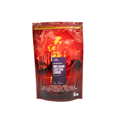 Oolong Thee Mei Zhan Lao Cha 2009, Chinese thee (Rode Thee), gerijpt, 80g