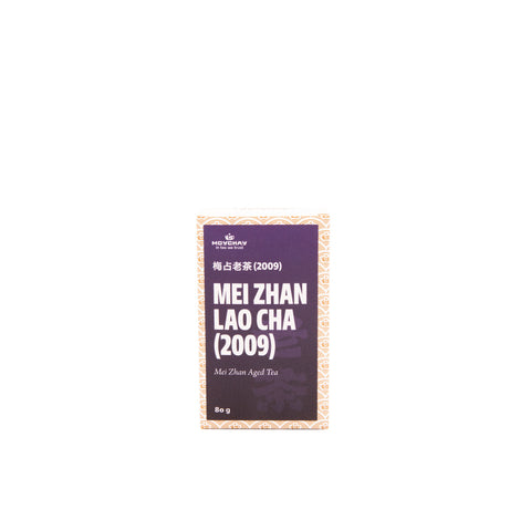 Oolong Thee Mei Zhan Lao Cha 2009, Chinese thee (Rode Thee), gerijpt, 80g