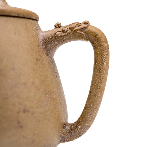 Yellow mud and Han tiles yixing clay woodfired teapot # 94854