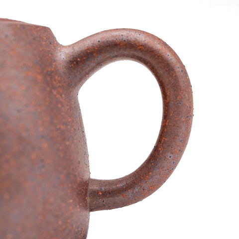Vermilion Han tiles yixing clay woodfired teapot # 94855