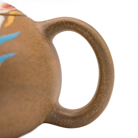 Goldfish Xi Shi yixing clay woodfired teapot # 94857