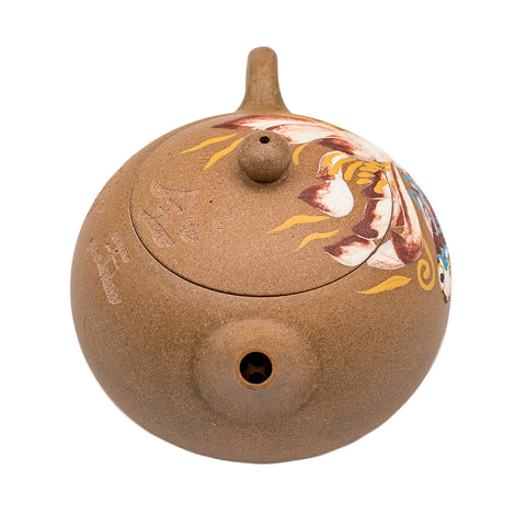 Goldfish Xi Shi yixing clay woodfired teapot # 94857