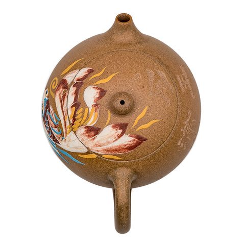 Goldfish Xi Shi yixing clay woodfired teapot # 94857