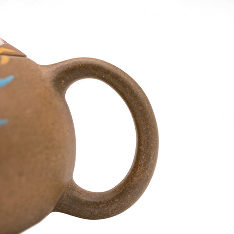 Goldfish Xi Shi yixing clay woodfired teapot # 94858