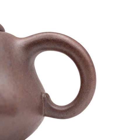 Small circle Han tile yixing clay woodfired teapot # 94860