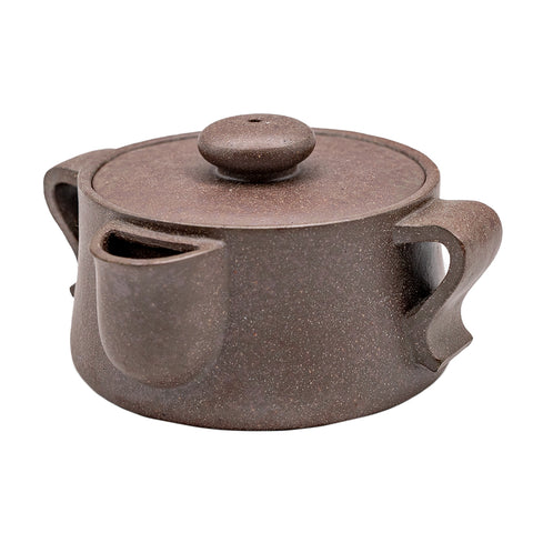 Cover tile yixing clay woodfired teapot # 94865