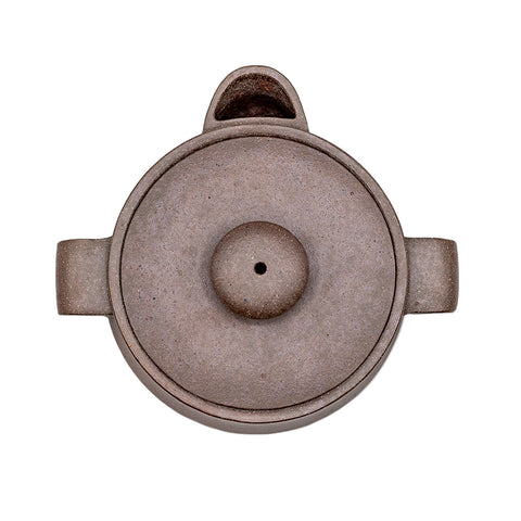 Cover tile yixing clay woodfired teapot # 94865