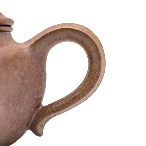 Eight-sided Han tiles yixing clay woodfired teapot # 94866