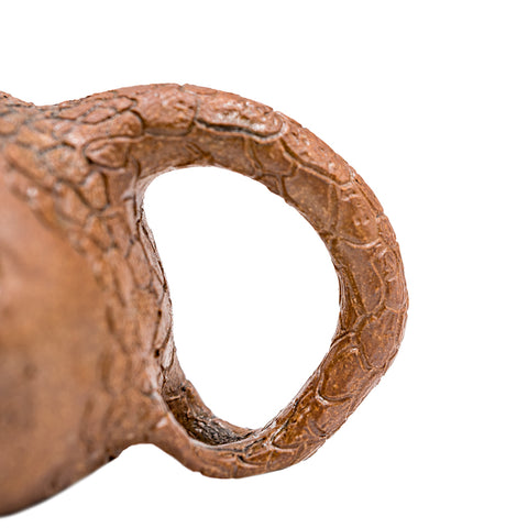 Small Dragon yixing clay woodfired teapot # 94871