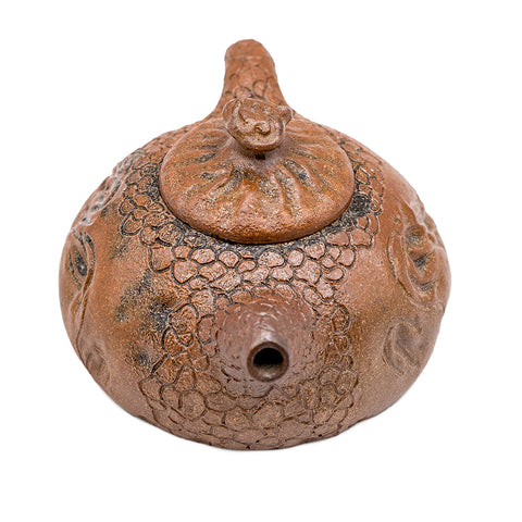Small Dragon yixing clay woodfired teapot # 94871