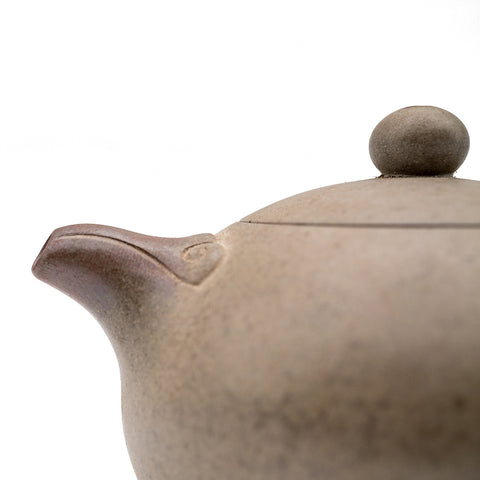 Théière en argile Yixing style antique Xi Shi cuite au bois n° 94876