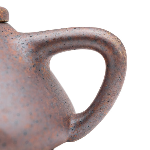 Vermilion Han tiles yixing clay woodfired teapot # 94877