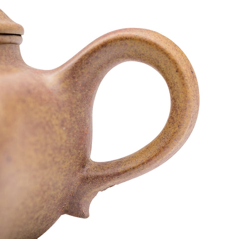 Large square yixing clay woodfired teapot # 94882
