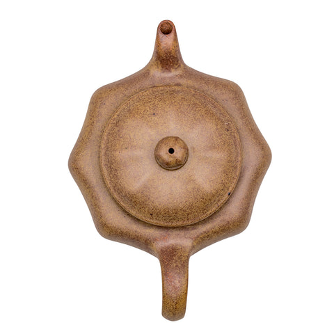 Large square yixing clay woodfired teapot # 94882