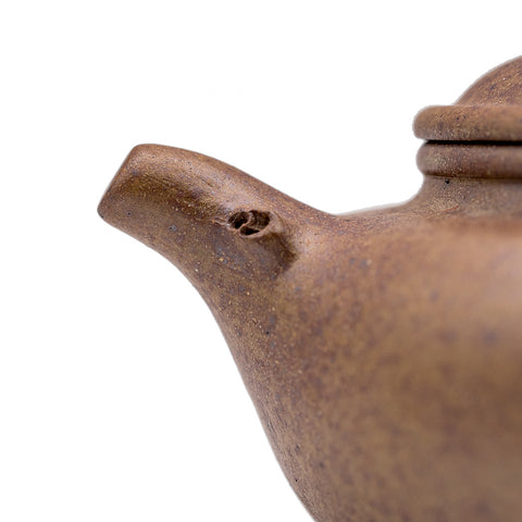 Fairy Flat yixing clay woodfired teapot # 94888