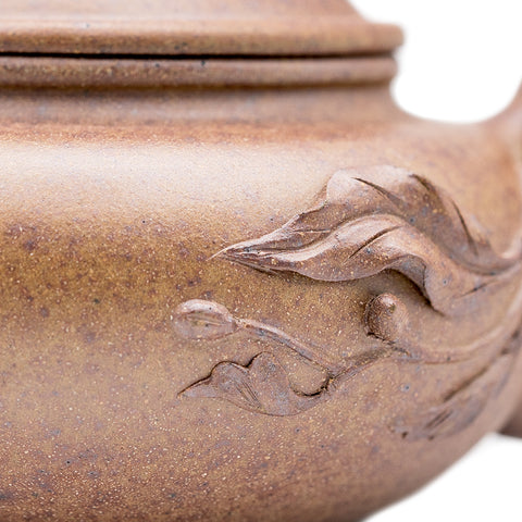 Fairy Flat yixing clay woodfired teapot # 94888