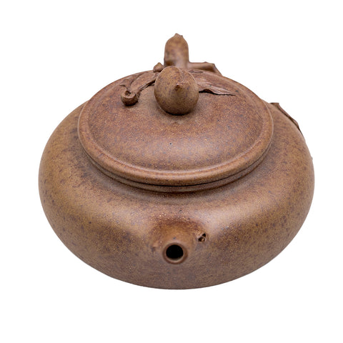 Fairy Flat yixing clay woodfired teapot # 94888
