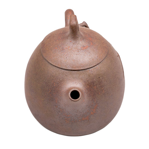 Tetera pequeña de arcilla Yixing para madera, color berenjena # 94896