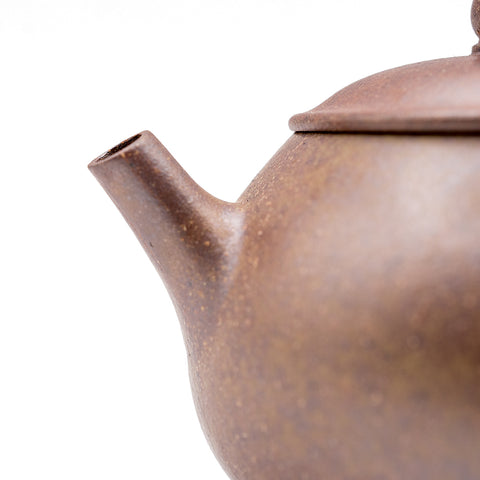 Xiao Panhu yixing clay woodfired teapot # 94899