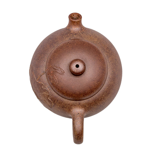 Lotus Flower Milk Cauldron yixing clay woodfired teapot # 94906