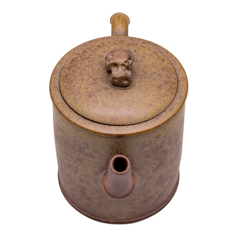 Bamboo-shaped kettle yixing clay woodfired teapot # 94908