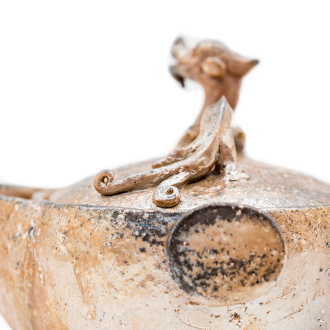 Dragon Treasure Bottle Dehua Woodfired Gaiwan # 94916