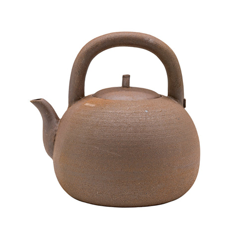 Tetera para agua de cerámica de fuego de leña Dehua # 94922