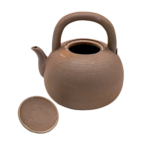Tetera para agua de cerámica de fuego de leña Dehua # 94922
