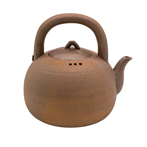 Tetera para agua de cerámica de fuego de leña Dehua # 94922