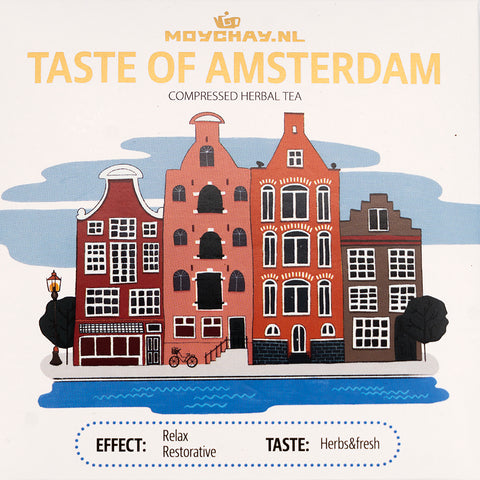 Taste of Amsterdam Herbal Brick – Relaxing & Restorative Blend