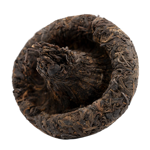 Mogu cha (1998) rauwe sheng puer, Menghai regio, Yunnan