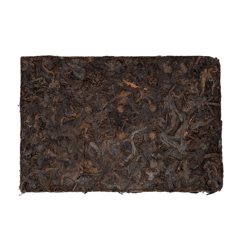 Half-fermented shu and sheng puer blend 90s, Menghai Region