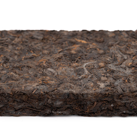 Half-gefermenteerde shu en sheng puer blend 90s, Menghai Regio