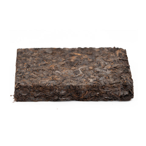 Half-gefermenteerde shu en sheng puer blend 90s, Menghai Regio
