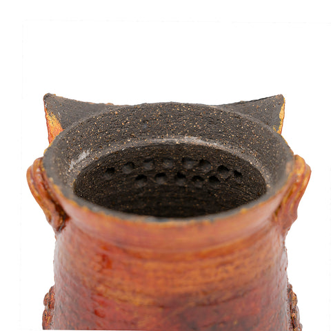 Teiera Scultorea in Ceramica con Finitura in Lacca Daqi #94563, 185ml