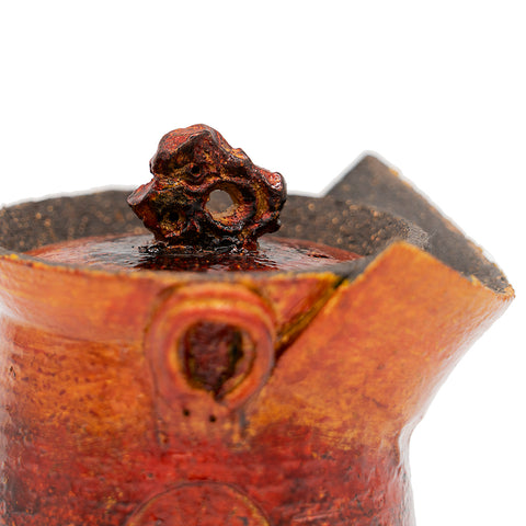 Teiera Scultorea in Ceramica con Finitura in Lacca Daqi #94563, 185ml